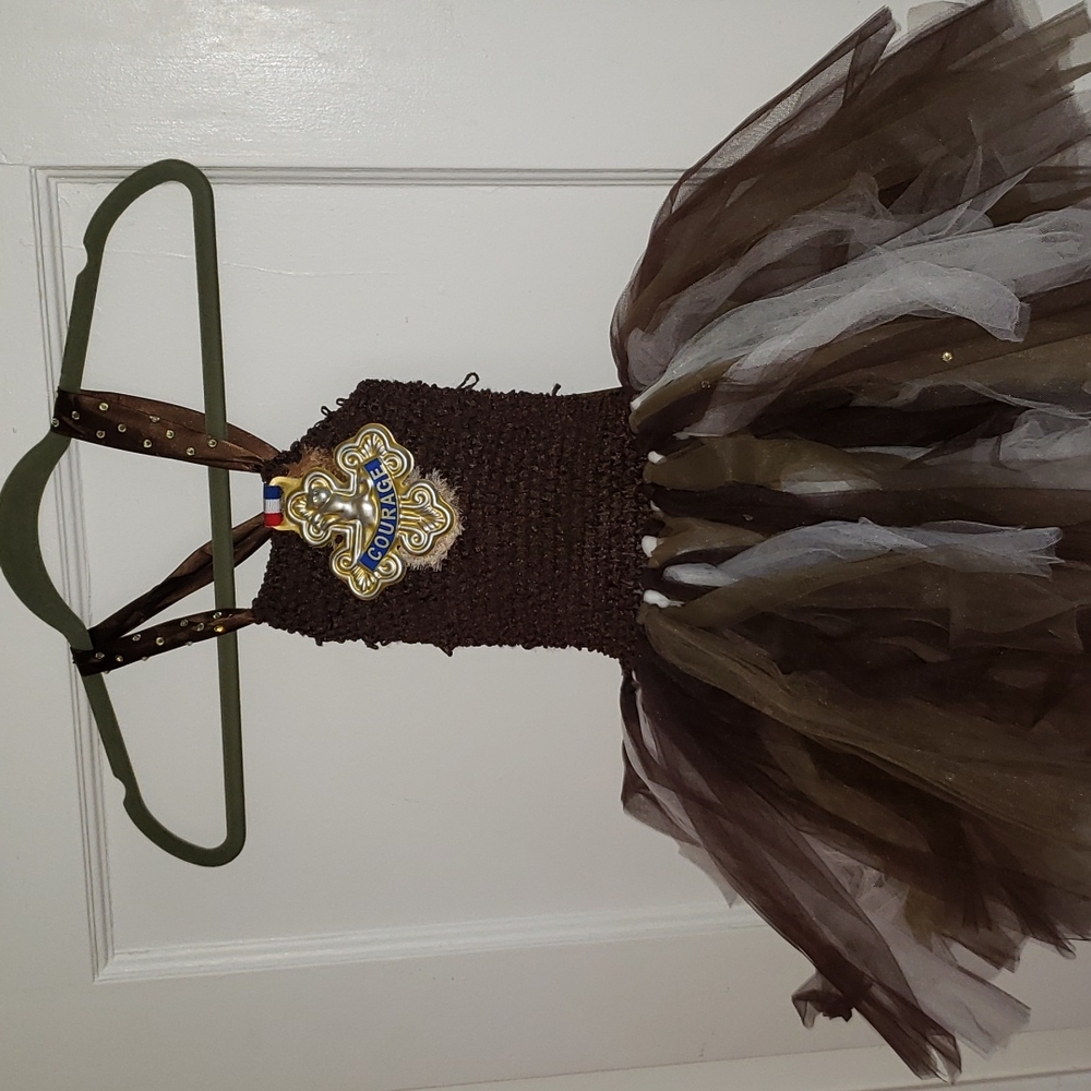 Cowardly lion tutu costume